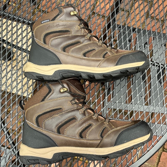 Eddie Bauer Fairmont Brown Lace Boot Men's Size 13M - Picture 1 of 10